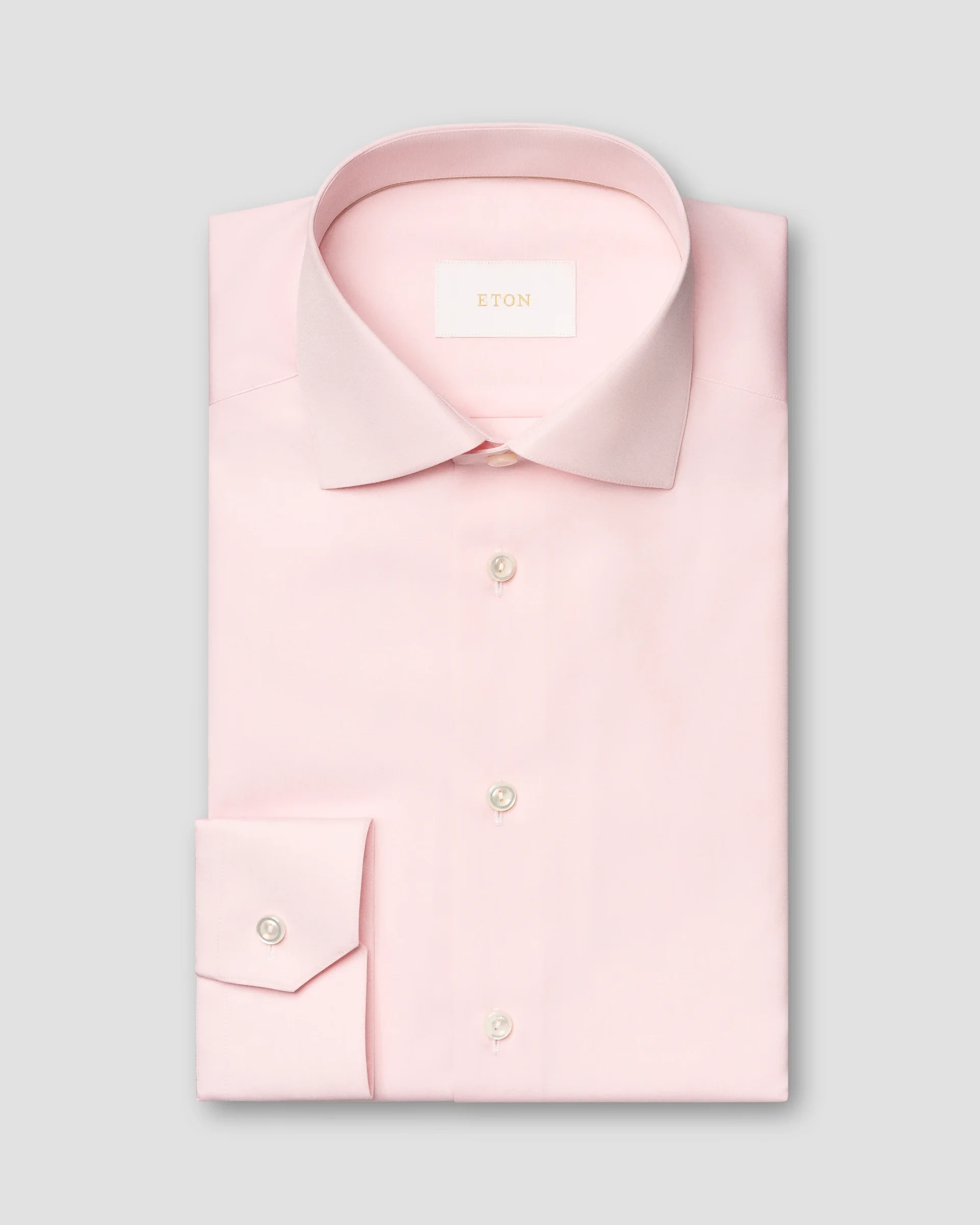 Eton Chambray Elevated Poplin Shirt | Contemporary fit | Storlek  42