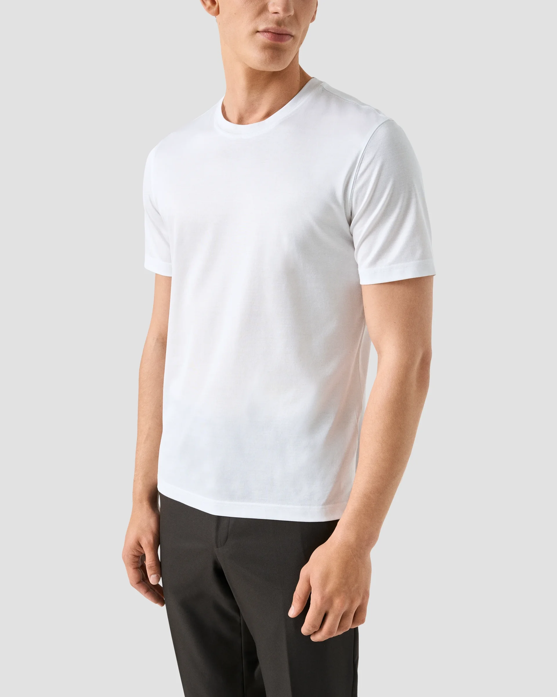 Eton Solid Filo Di Scozia T-shirt | Size  3XL