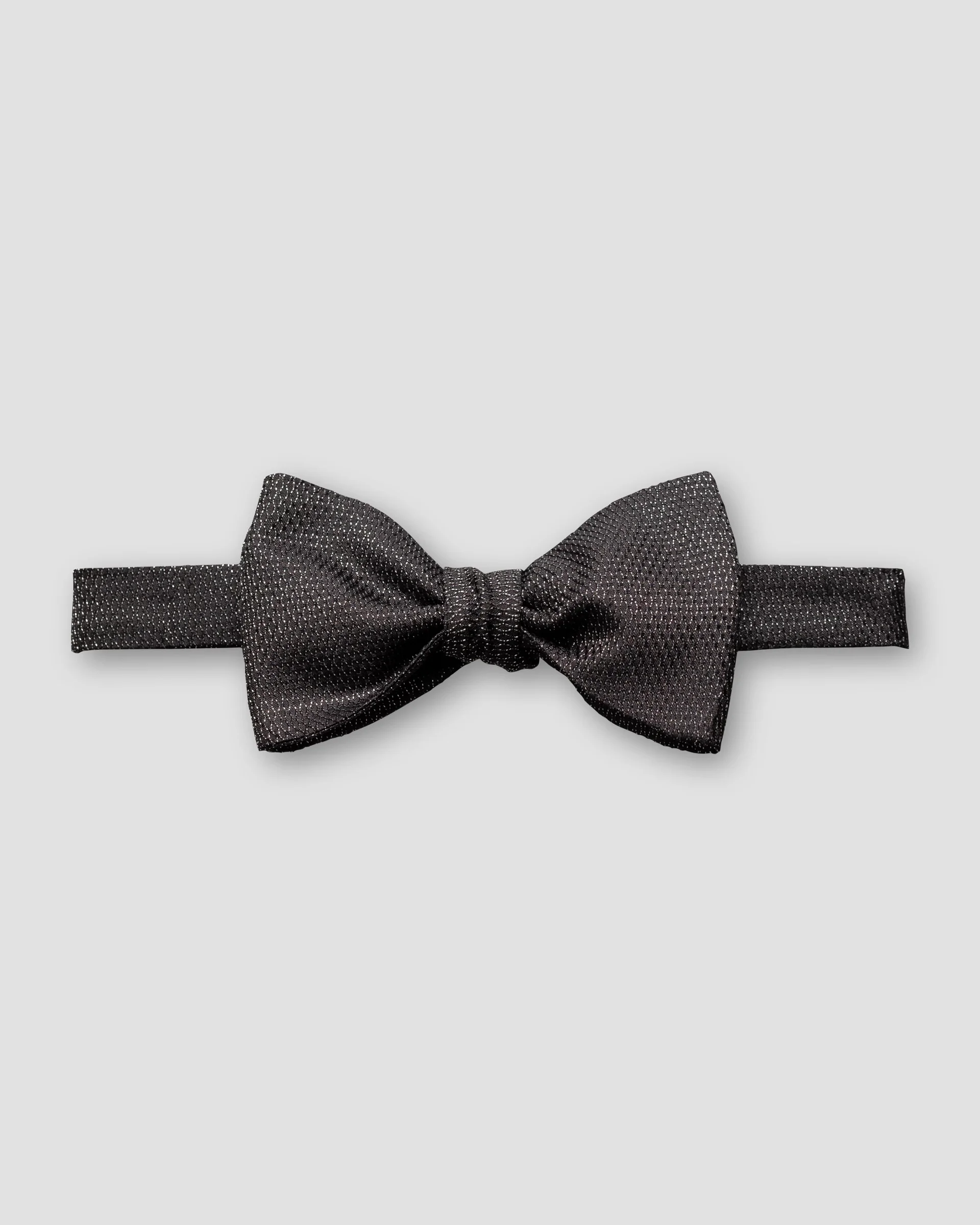 Eton Black Lurex Bowtie - Self Tied