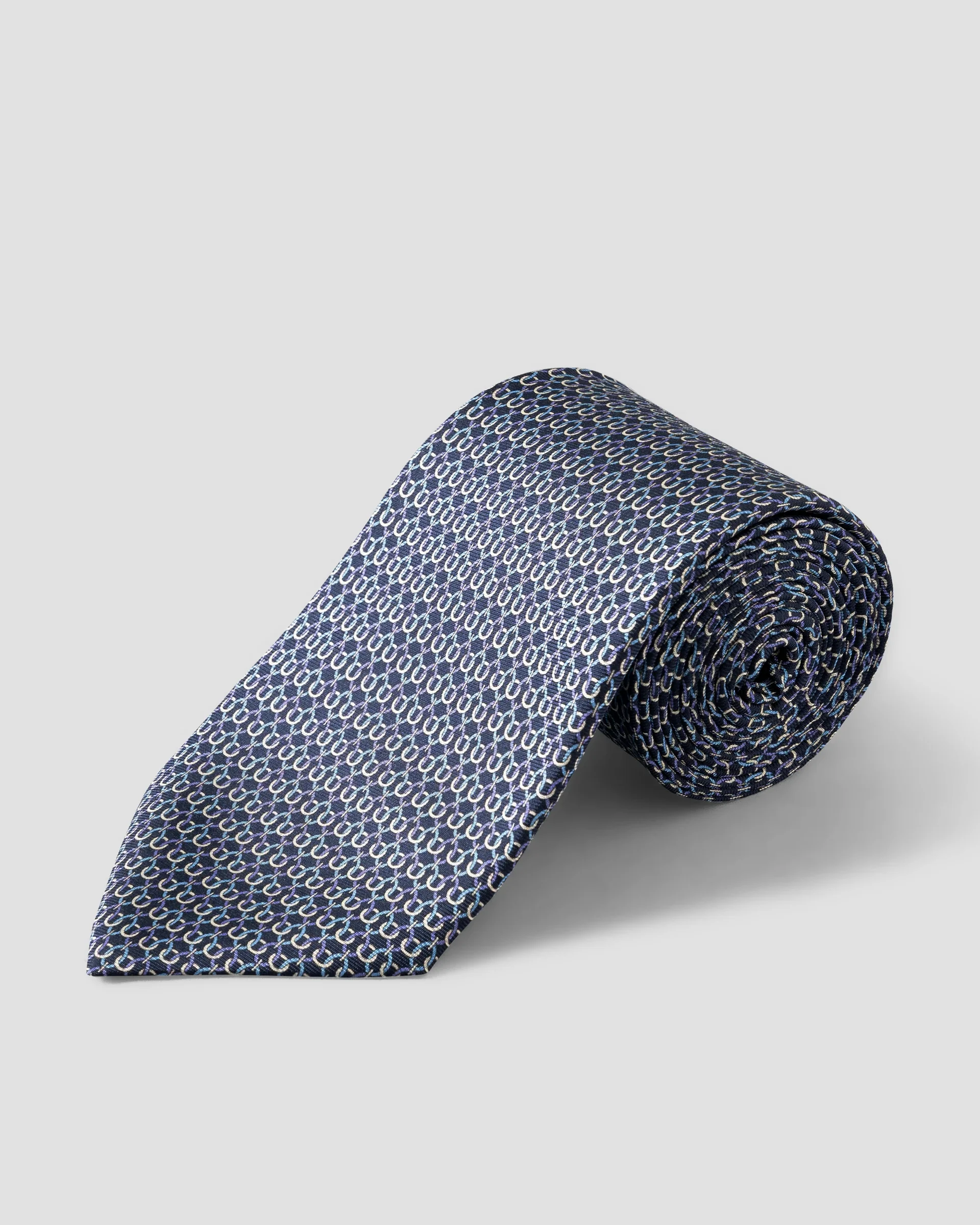 Eton Geometric Print Tie