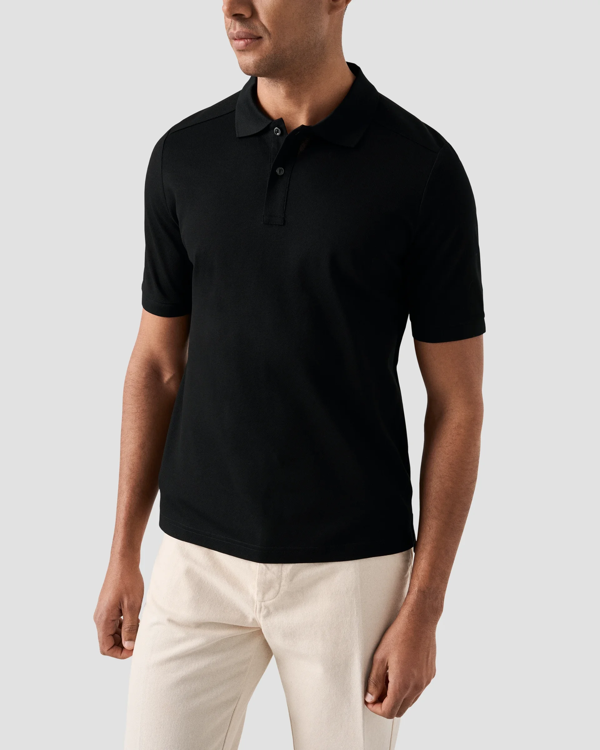 Eton Piqué Polo Shirt | Regular Fit | Size  M