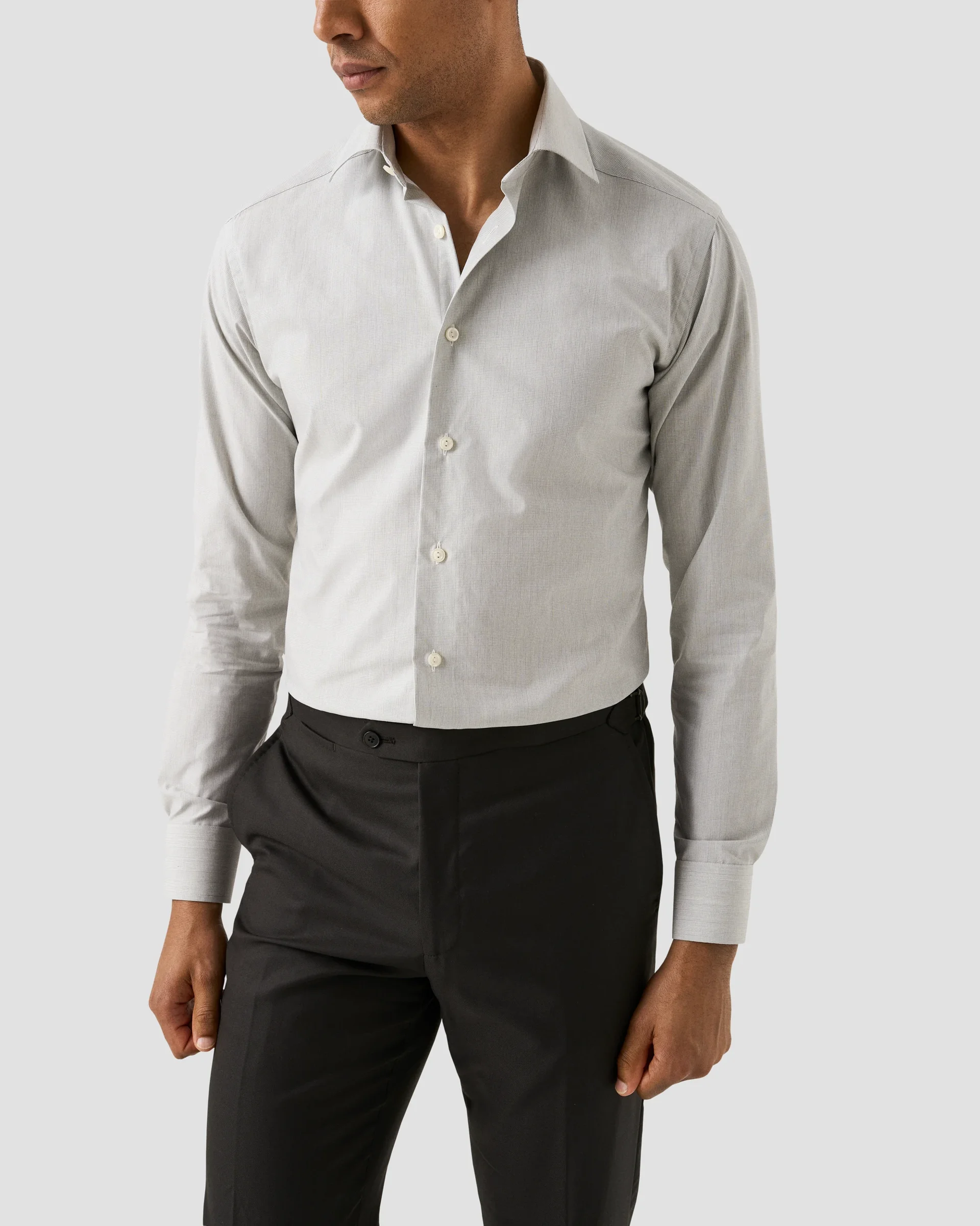 Eton Check Fine Twill Dress Shirt | Contemporary fit | Size  42