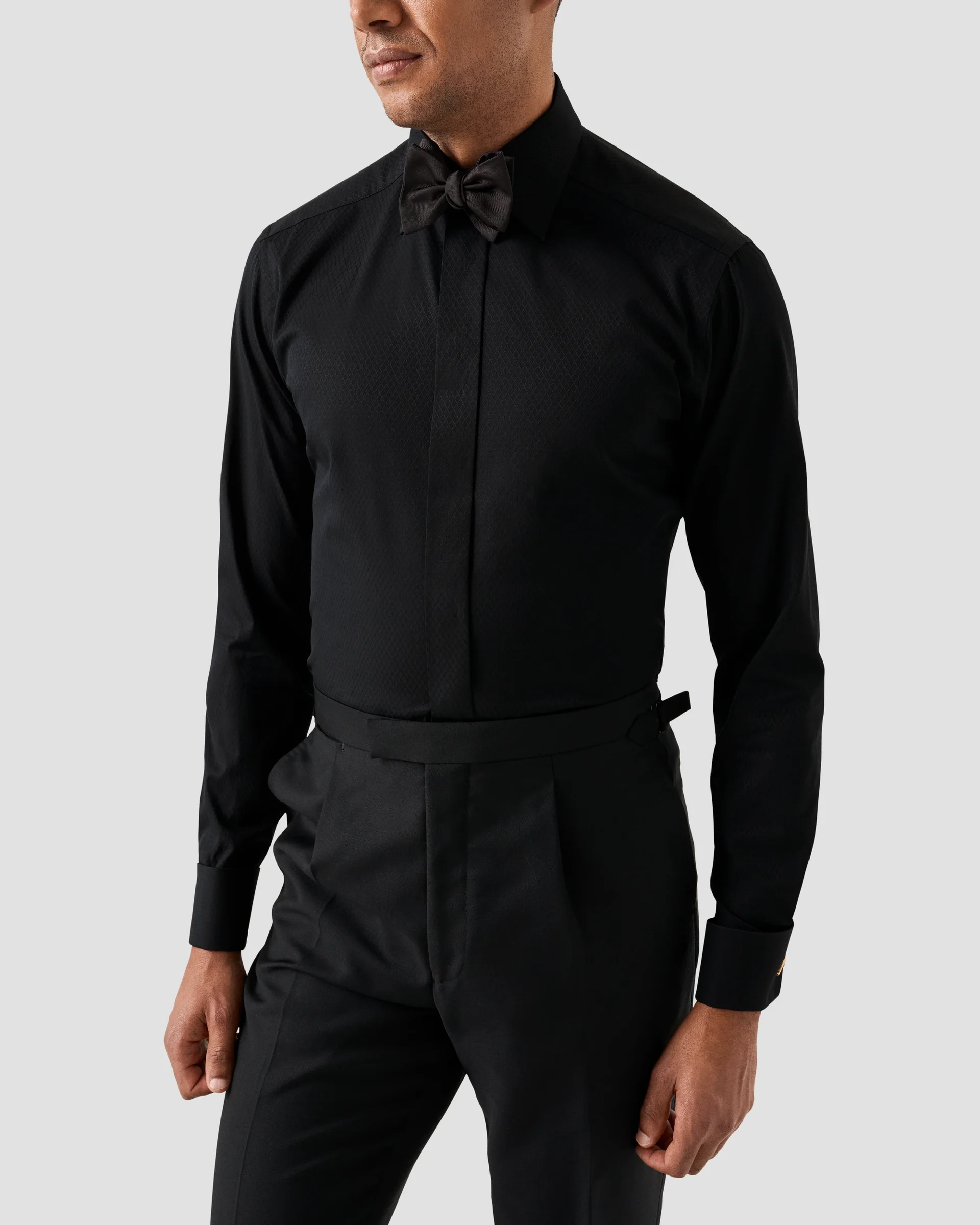 Eton Brocade Fly Front Shirt | Slim fit | Size  39