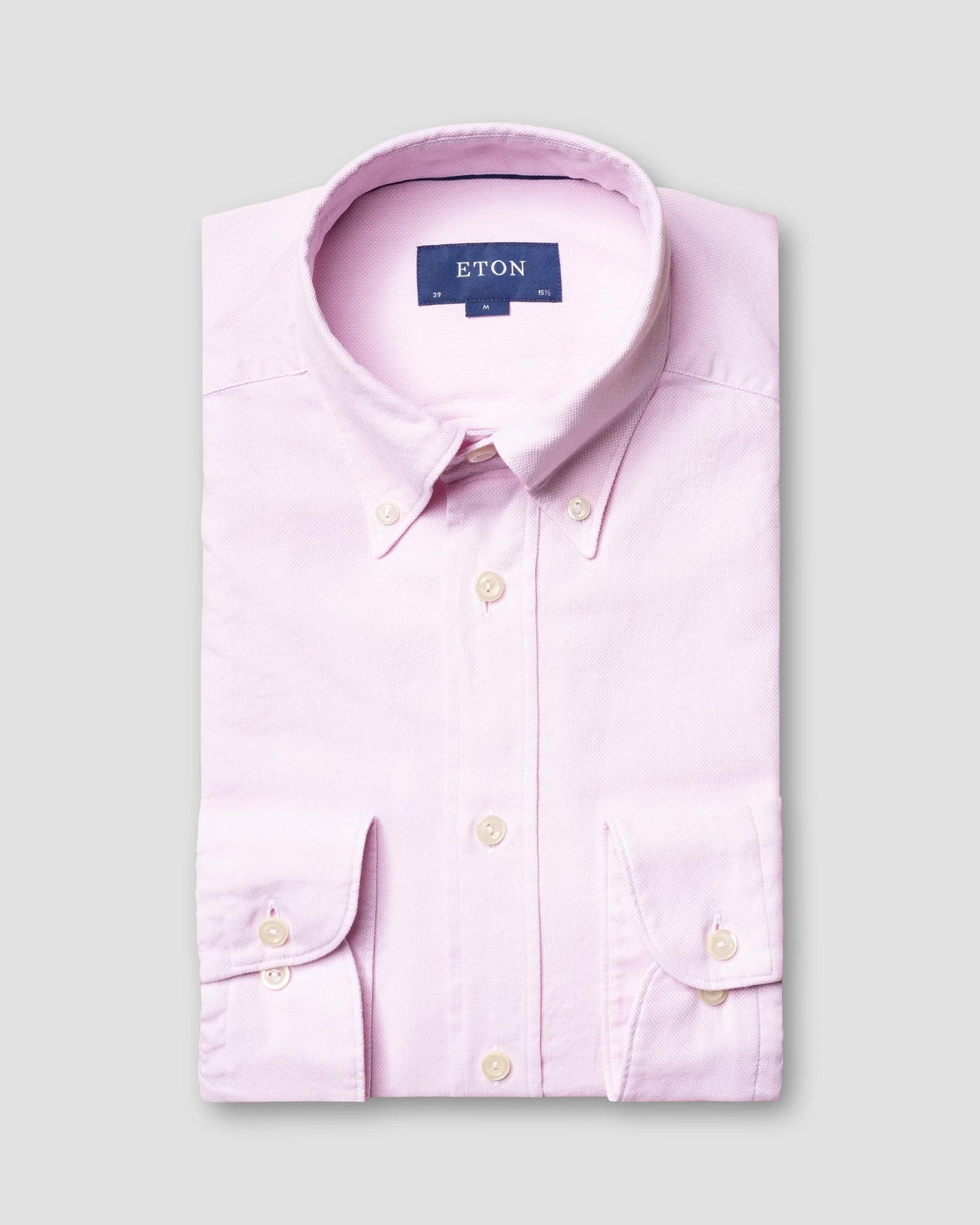 Eton Pink Royal Oxford Shirt | Contemporary fit - casual | Size  44