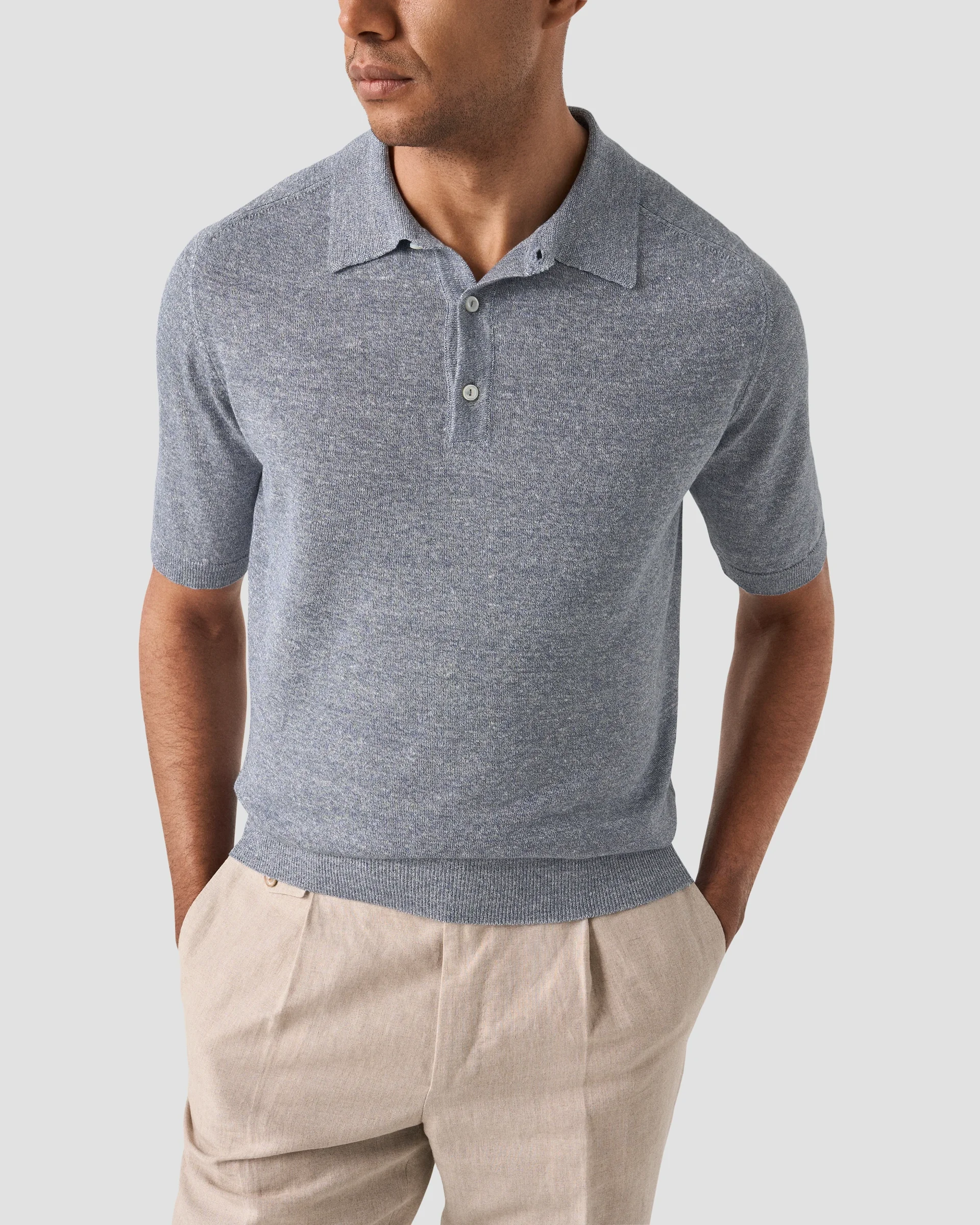 Eton Knit Polo Shirt | Regular Fit | Size  M