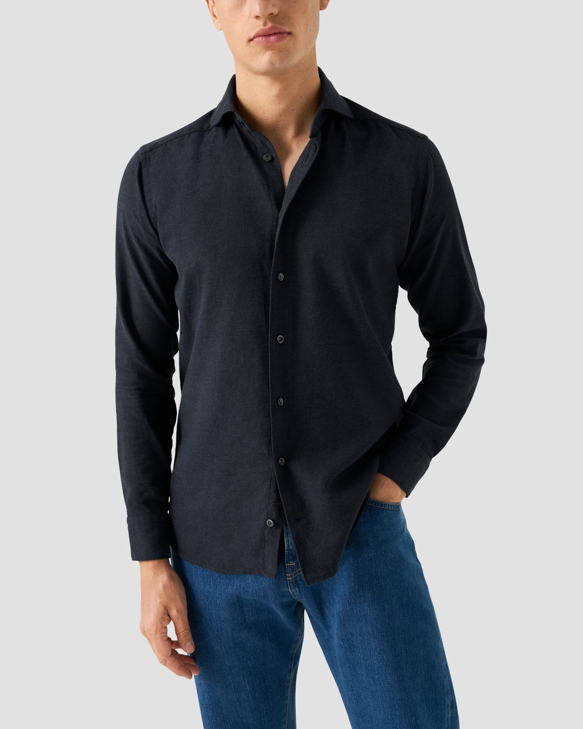 Eton Flannel Shirt | Contemporary fit | Size  42