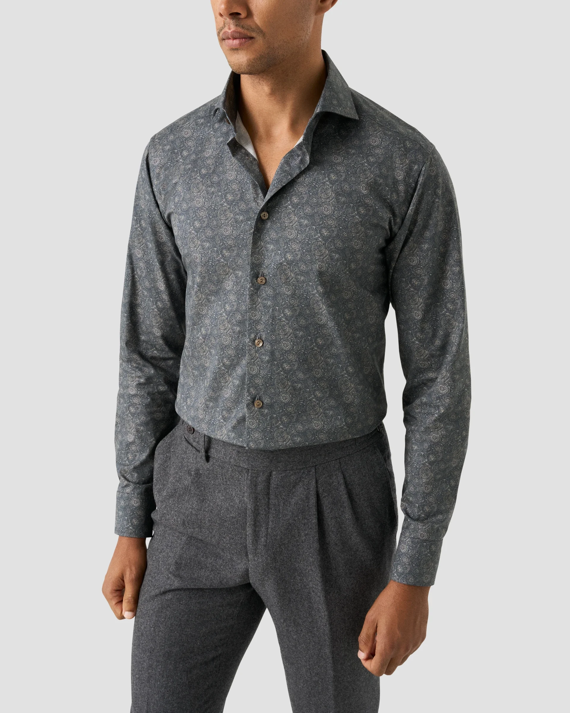 Eton Motif Signature Twill Dress Shirt | Slim fit | Size  39