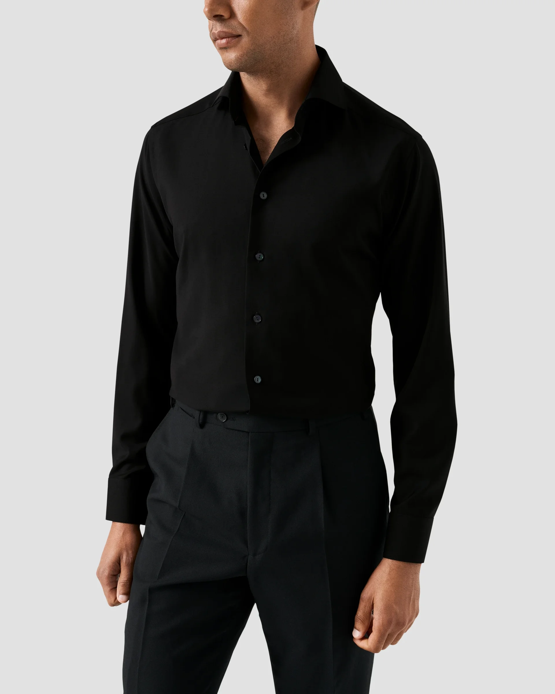 Eton Supima 120 Merino Wool Shirt | Contemporary fit | Size  42