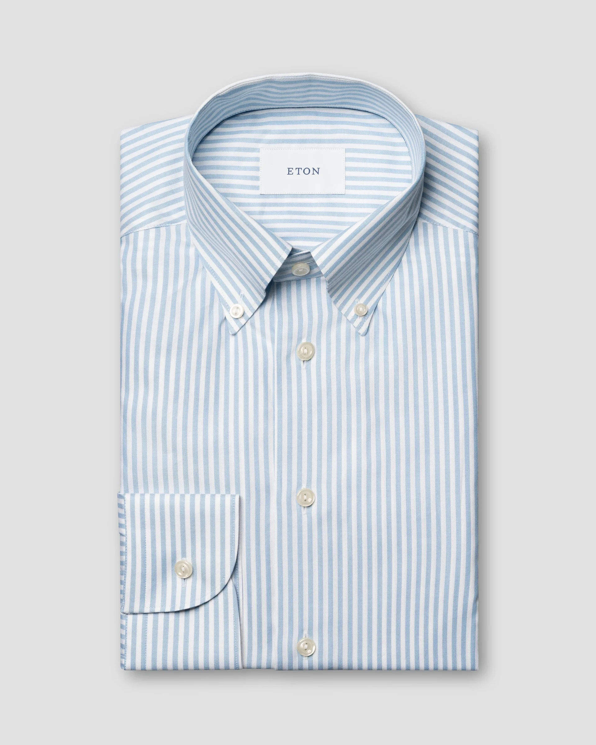 Eton Stripe Signature Oxford Shirt | Slim fit | Size  40