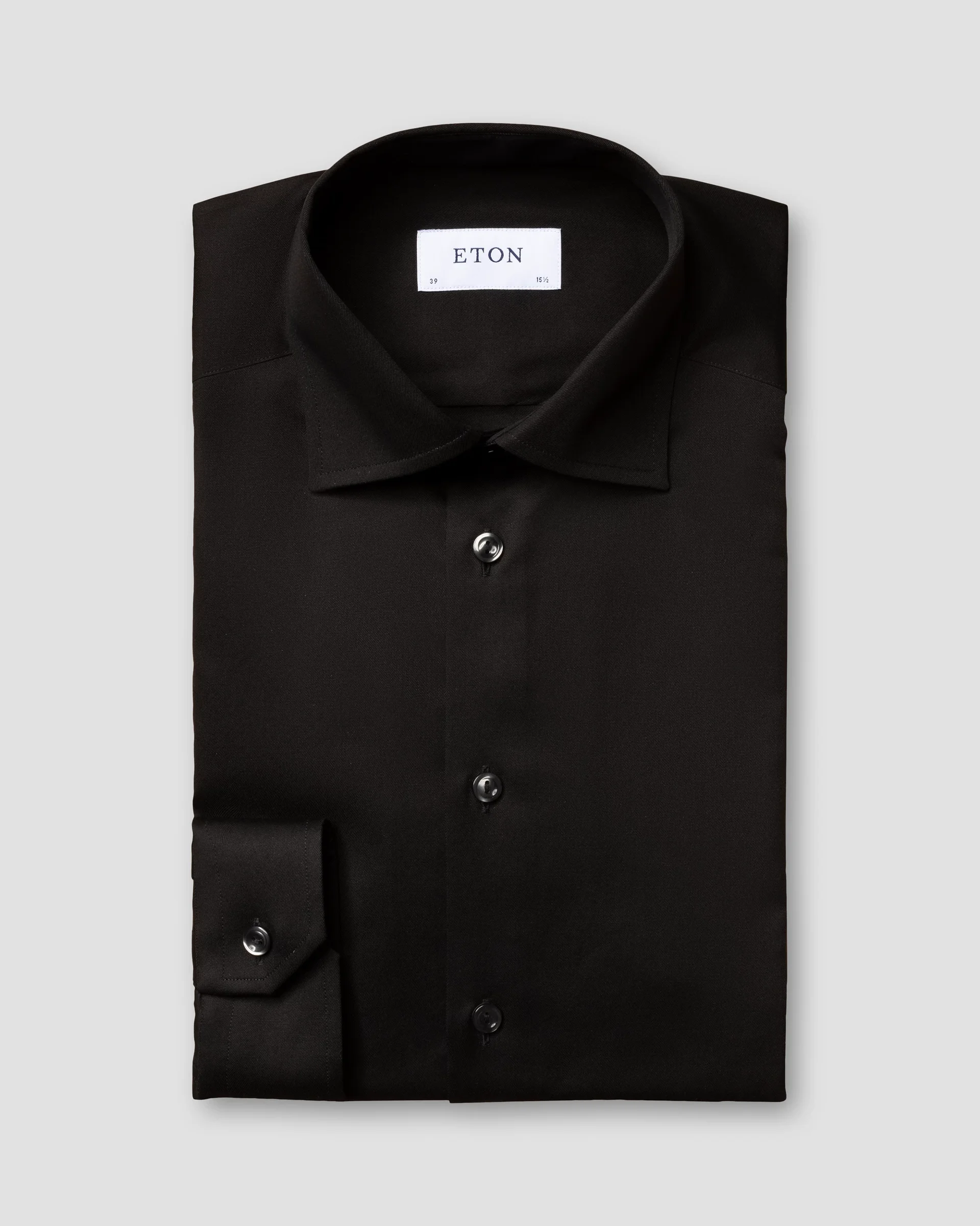 Eton Solid Signature Twill Dress Shirt | Classic  fit | Size  44