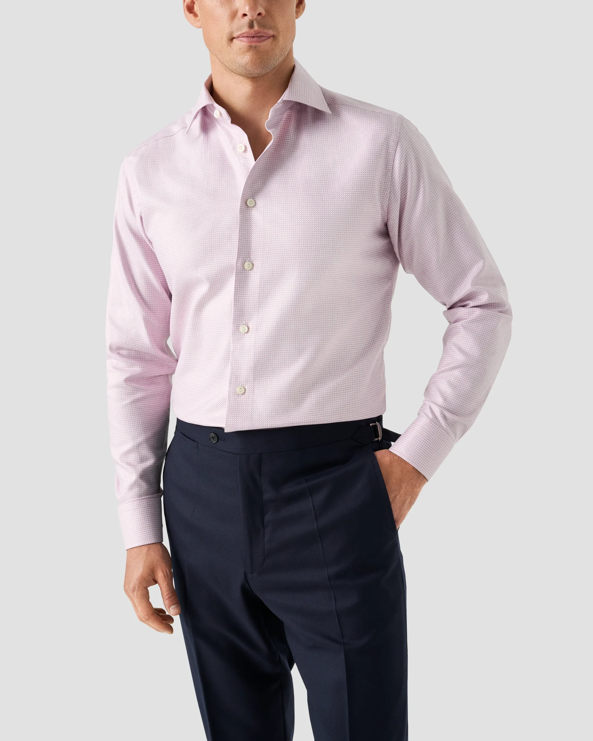 Eton Micro Check King Twill Dress Shirt | Slim fit | Size  36
