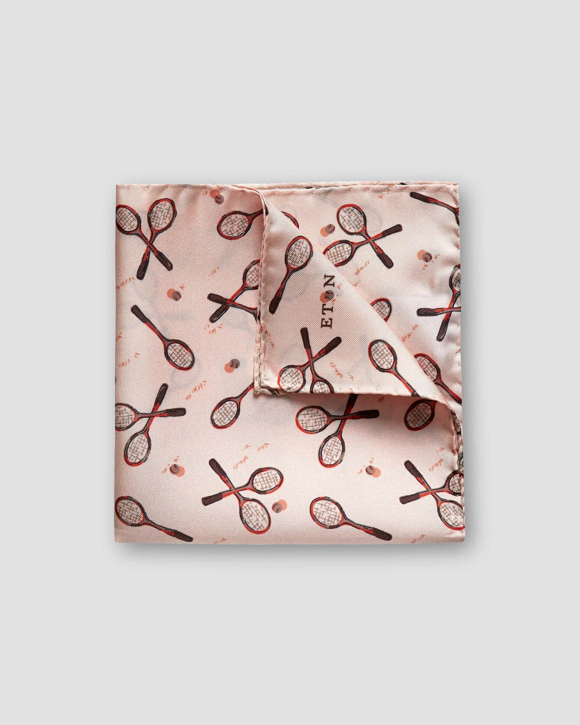 Eton Pink Silk Pocket Square
