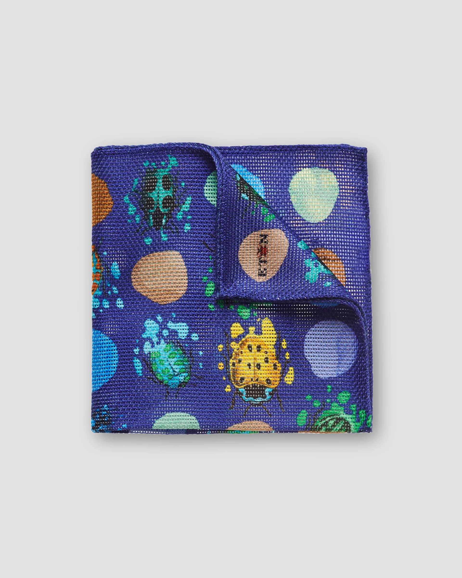 Eton Ladybird Cotton Pocket Square
