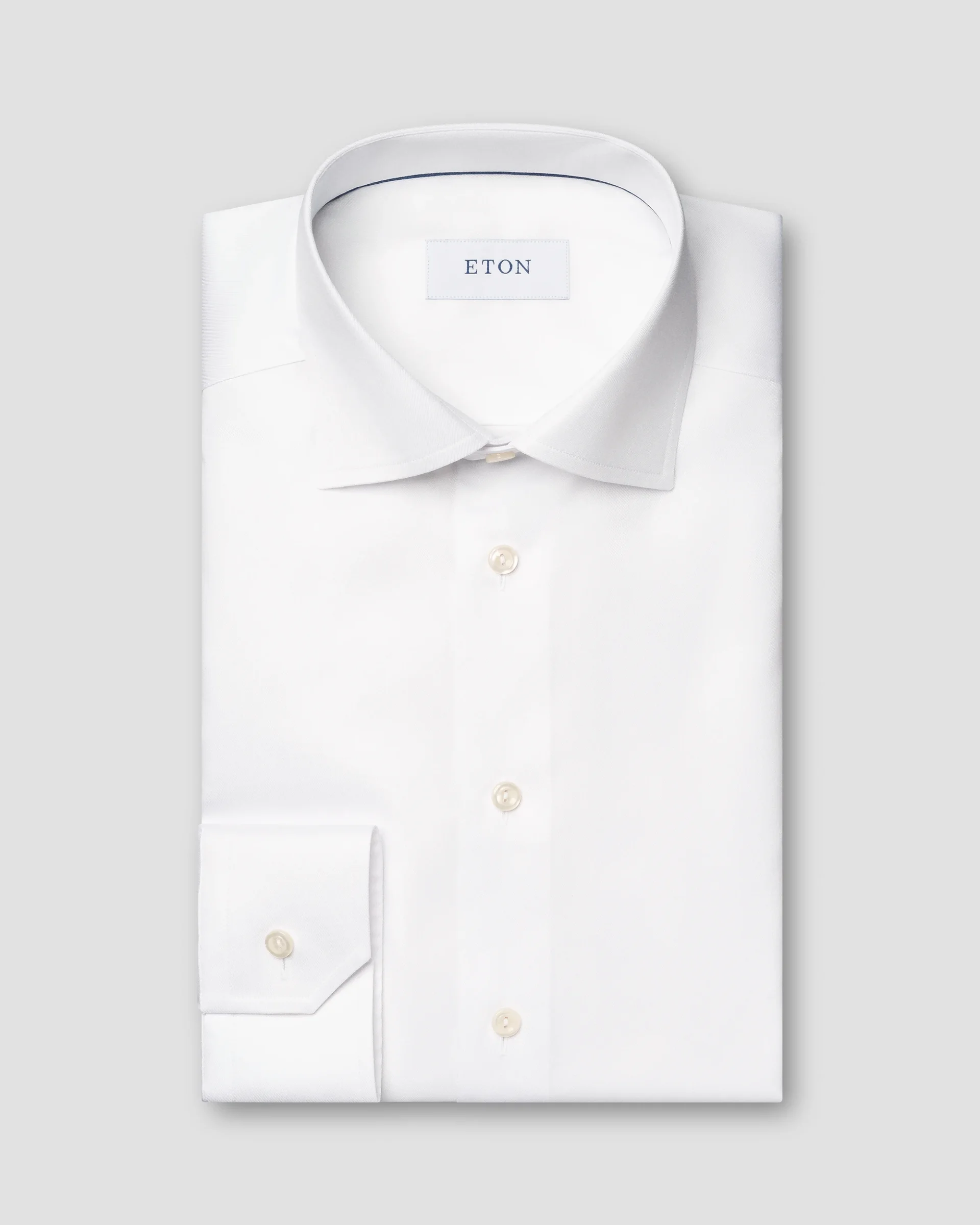 Eton White Signature Twill Dress Shirt | Slim fit | Size  44