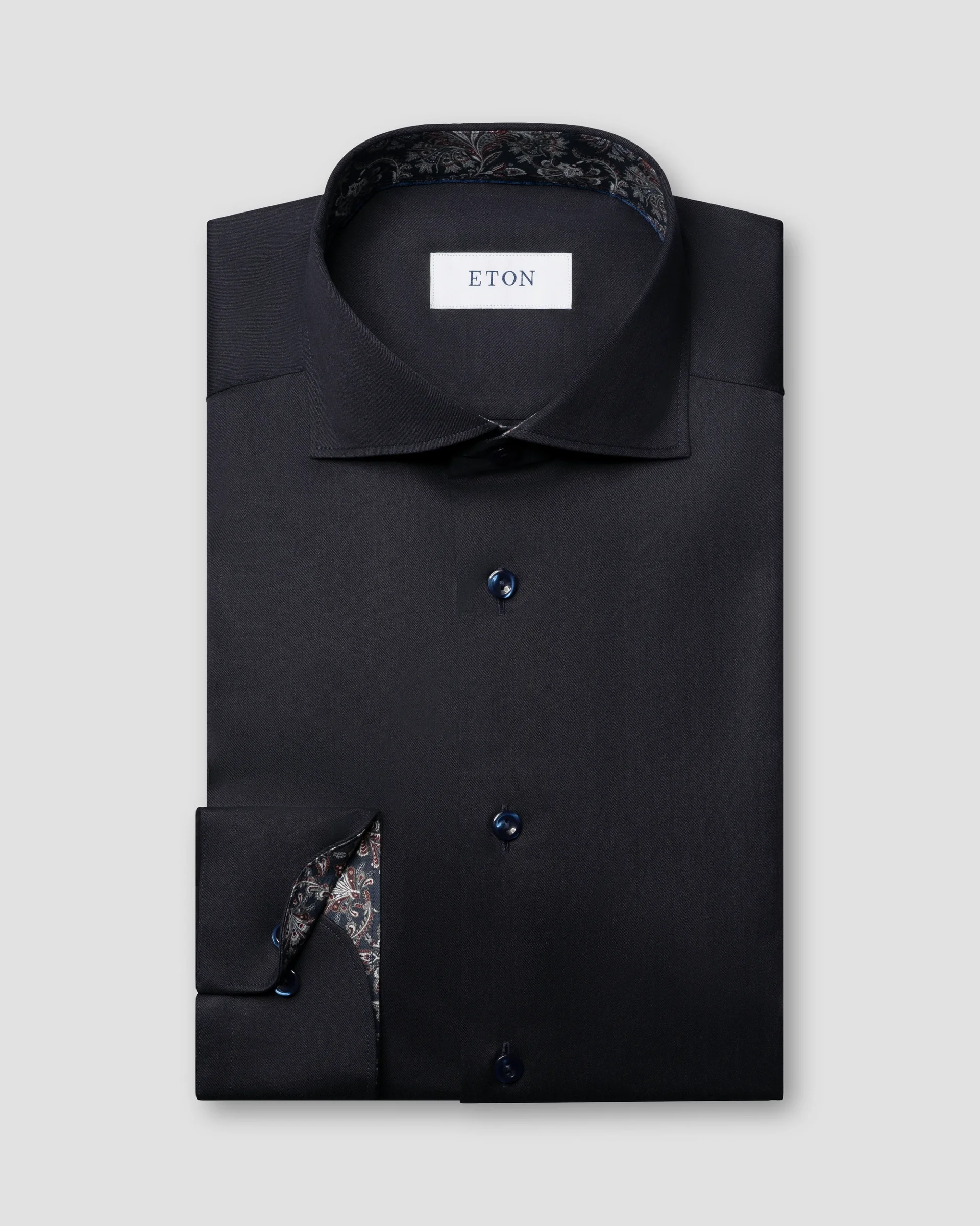 Eton Navy Blue Signature Twill | Slim fit | Size  39