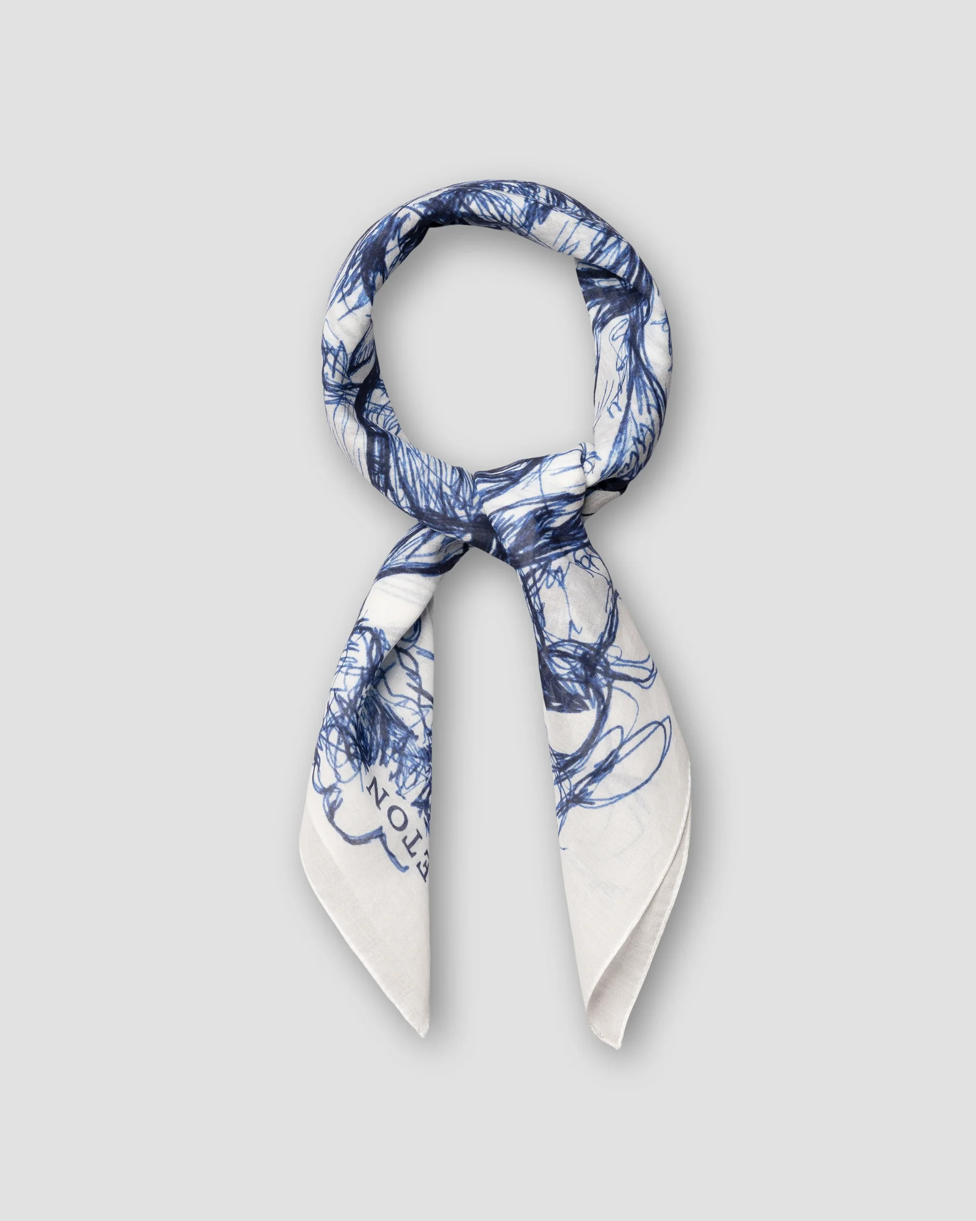 Eton Fine Foliage Cotton Bandana
