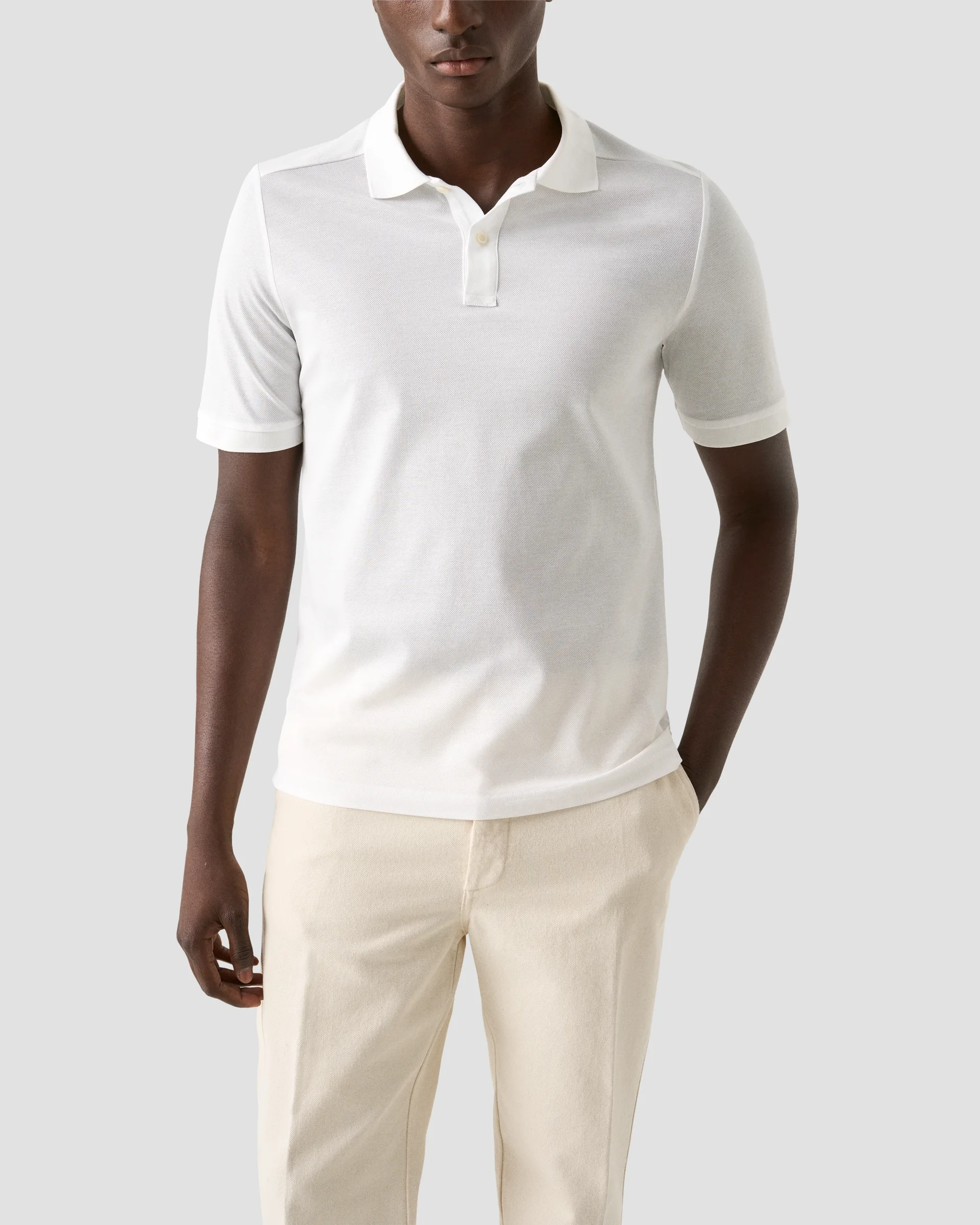 Eton Piqué Polo Shirt | Regular Fit | Size  S